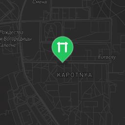 Map showing where Moscow - Fitness Park - 5-Й Квартал Капотня is