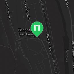Map showing where Bagneaux-sur-Loing - Street Workout Park - Lappset is