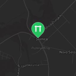 Map showing where Outdoor Fitness Selnica is