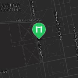 Map showing where Bodyweight fitness - Yenakiieve - Calisthenics workout is