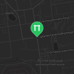 Map showing where Bodyweight gym - Ruza -  - Calisthenics workout is