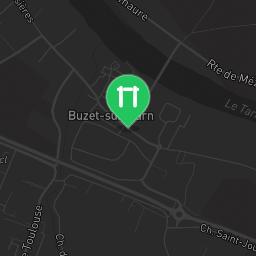 Map showing where Buzet-sur-Tarn - Outdoor Pull Up Bars - Foret Domainiale is