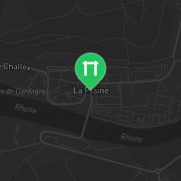 Map showing where Parc de street workout de La Plaine is