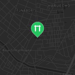 Map showing where Bodyweight training - Tokyo - Calisthenics workout is