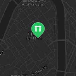 Map showing where Verona - Street Workout Spots - Parco delle Mura is