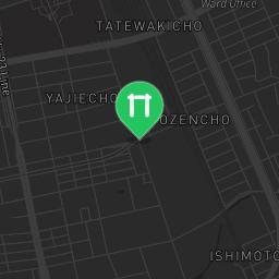 Map showing where Oegawa Ryokuchi Park bars is