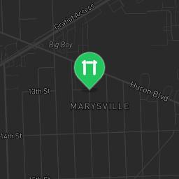 Map showing where Fitness Court Morton Park - Calisthenics Park Marysville, MI - National Fitness Campaign is