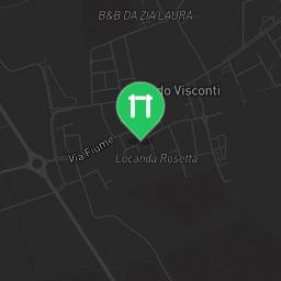 Map showing where Area fitness gudo Visconti is