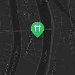 Map showing where Saint-Denis - Calisthenics Park - Stade de France is