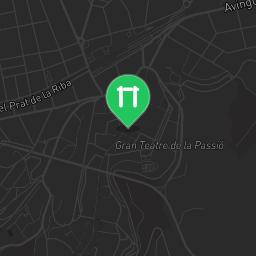 Map showing where Cervera - Calisthenics Park - Pavelló poliesportiu is