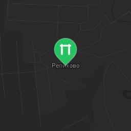 Map showing where Street Workout Park Репихово is