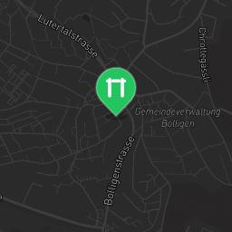 Map showing where Street Workout park Eisengasse Bollingen is