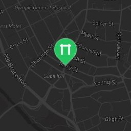 Map showing where Outdoor Gym Lions Park is