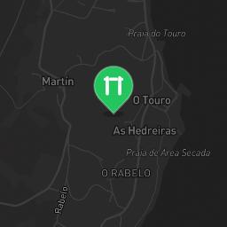 Map showing where Pedra pateira is