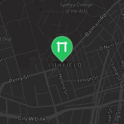 Map showing where Sydney - Outdoor Gym - Leichhardt Park is