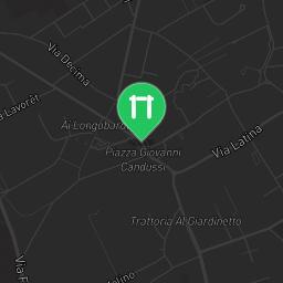 Map showing where Romans street workout is
