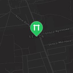 Map showing where Outdoor Gym Zielona Góra is