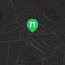 Map showing where Workout Park Kraliky is