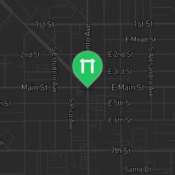 Map showing where Fitness Court Mistletoe Park - Calisthenics Park San Jacinto, CA - National Fitness Campaign is