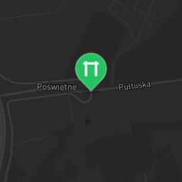 Map showing where Outdoor Fitness Poświętne is