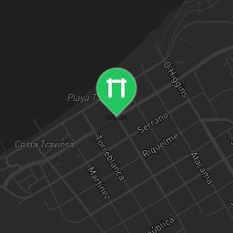Map showing where Outdoor Gym Taltal is