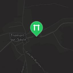 Map showing where Bodyweight training - Trémont-sur-Saulx - Calisthenics workout is