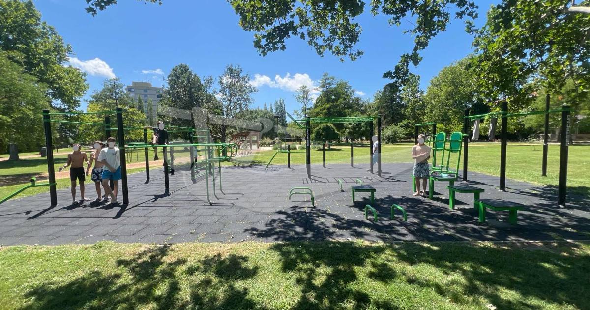 Be strong - Street workout park — an outdoor calisthenics spot in Hungary