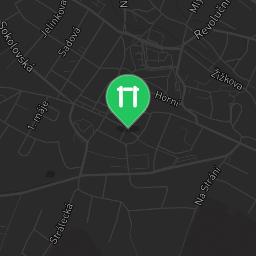 Map showing where Street Workout Equipments - Rýmařov is