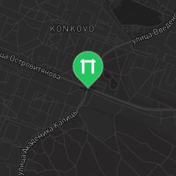 Map showing where Moscow - Street Workout Park - Профсоюзная Улица is
