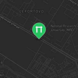 Map showing where Moscow - Fitness Park - Проезд Строгановский is