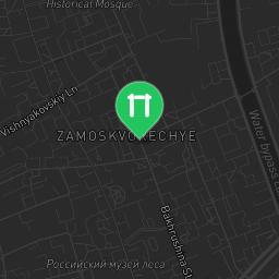 Map showing where Moscow - Street Workout Park - Садовническая Улица is