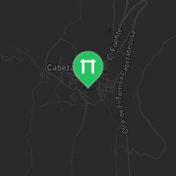 Map showing where Outdoor Fitness Cabezabellosa is