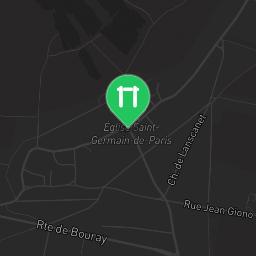 Map showing where Itteville - Calisthenics Park - Kenguru.PRO is