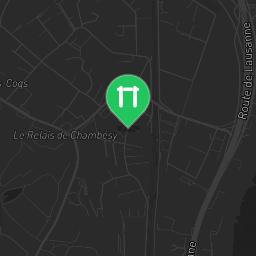 Map showing where Les Tuileries is