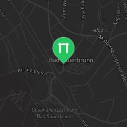 Map showing where Trimm Dich Pfad Bad Sauerbrunn is