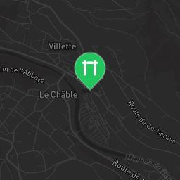 Map showing where Vita Parcours Le Châble / Bagnes is