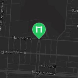 Map showing where Bodyweight training - Ansan-si - Calisthenics workout is