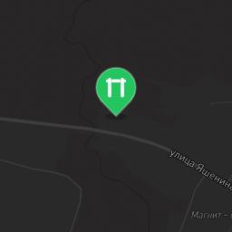 Map showing where Michurinskoe - Street Workout Park - 241524 is