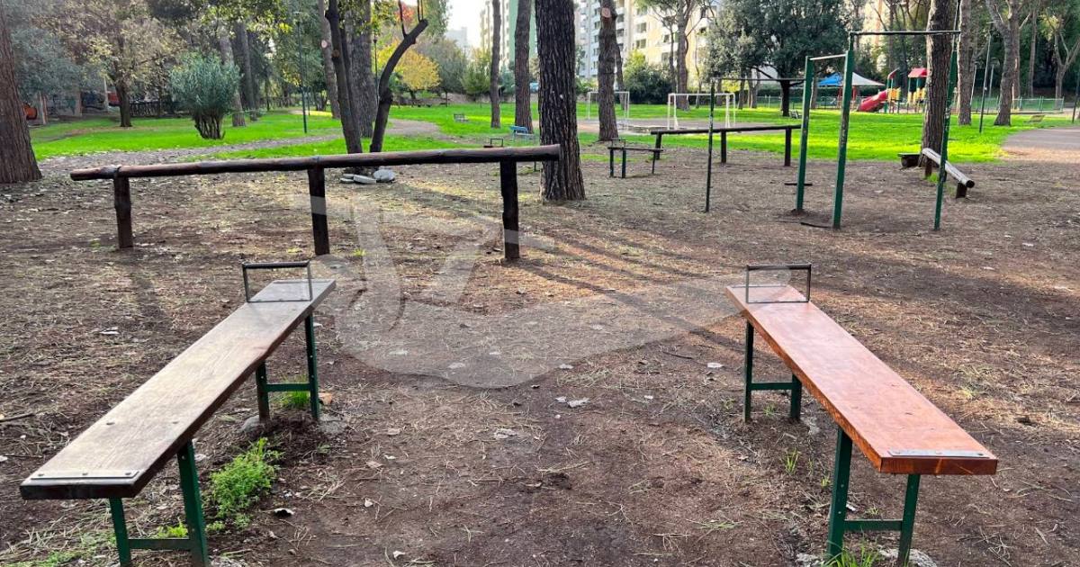 Rome - Calisthenics Equipment - Parco Robert Baden-Powell — outdoor calisthenics spot in Roma