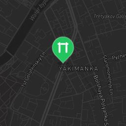 Map showing where Moscow - Calisthenics Park - Nike Box is