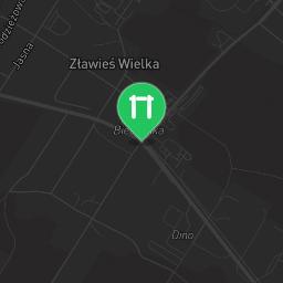 Map showing where Outdoor workout - Zławieś Wielka - Calisthenics workout is