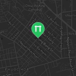Map showing where Nha Trang - Street Workout Park - The Lobby Bar is