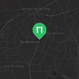 Map showing where Outdoor Gym alle hopp! Deidesheim is