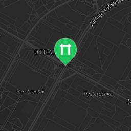 Map showing where Moscow - Street Workout Park - Отрадный Проезд is