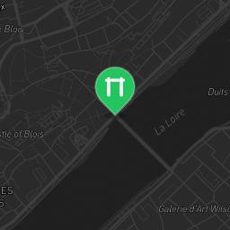 Map showing where La Creusille Parc Street Workout Blois is
