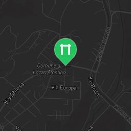 Map showing where Calisthenics Gym Lozzo Atestino is