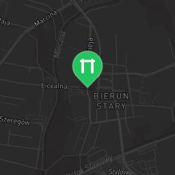 Map showing where Bodyweight fitness - Bieruń - Calisthenics workout is