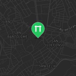 Map showing where Parque street workout Jaén is
