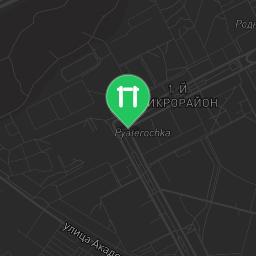 Map showing where Moscow - Street Workout Park - Ул Лаптева is