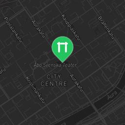 Map showing where Turku - Outdoor Exercise Gym - Kupittaanpuisto is
